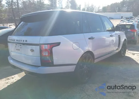 2017 Land Rover Range Rover 5.0L V8 Supercharged z USA, uszkodzony, nr VIN SALGS5FE1HA328552